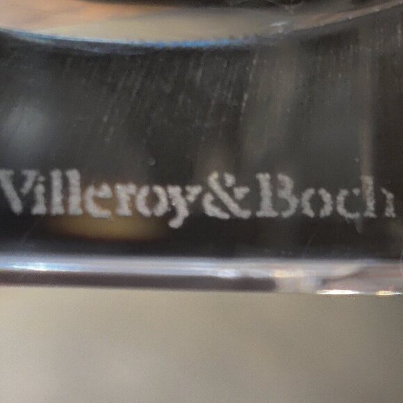 Classic Villeroy and Boch Austrian lead crystal candlestick holders. - Picture 7 of 9